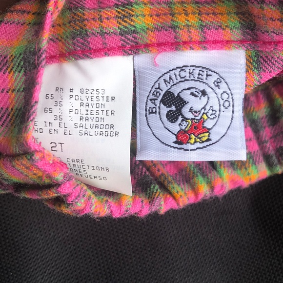 Baby Mickey &Co plaid skorts sz 2t ,lot of 2 - Picture 3 of 8